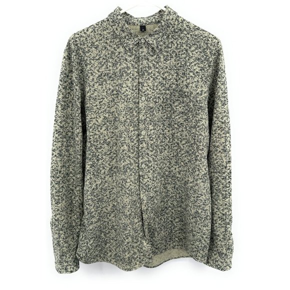 Lululemon Mens Particle Camo Performance Button Front Size L - Picture 1 of 5
